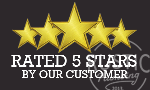 Rated 5 Stars by Our Customer